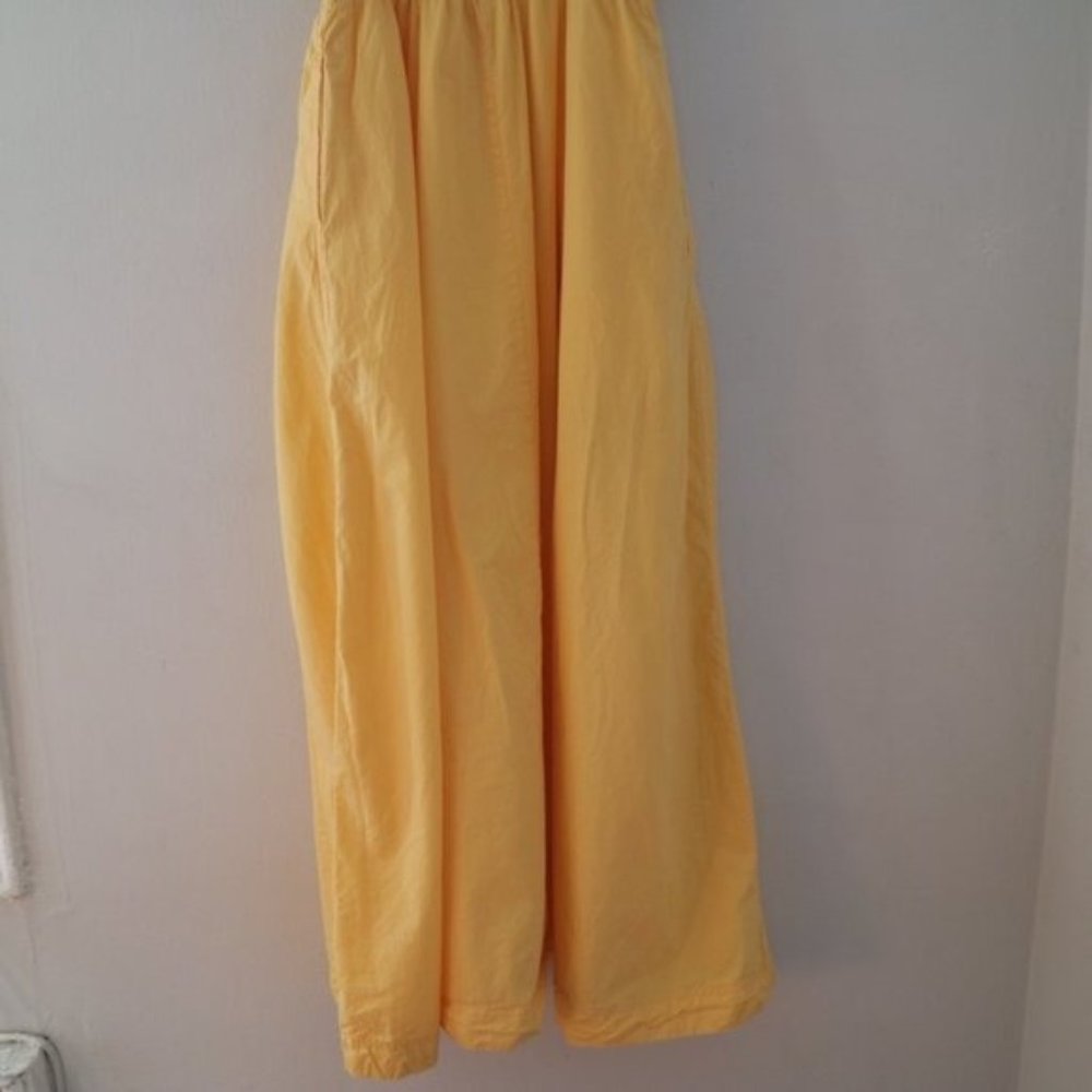 NWOT Fashion Nova V Neck Yellow Juno Maxi Dress Size Medium Cocktail Party - Picture 9 of 11